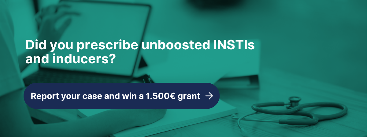 Did you prescribe unboosted INSTIs and inducers? 